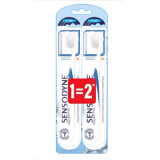 Набір зубних щіток Sensodyne Gentle Care дбайливий догляд м'які 1+1