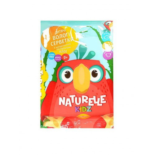 Салфетки влажные детские Naturelle Kidz Алоэ 20 шт