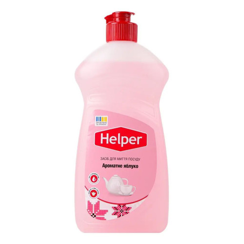 Моющее средство для посуды Helper Яблоко 495 мл