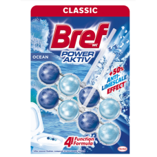 Туалетний блок для унітазу Bref Classic Power Aktiv Ocean 2 шт по 50 гр