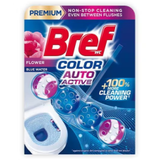Туалетний блок для унітазу Bref Premium Color Aktiv Flower 50 гр