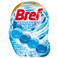 Туалетний блок Bref Premium Brilliant Gel Arctic Ocean 42 гр
