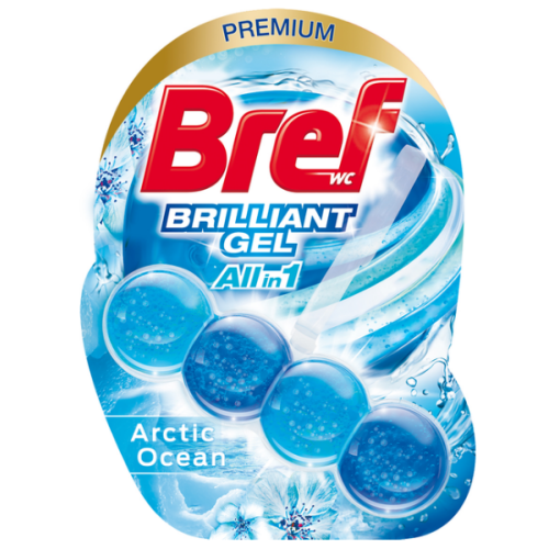 Туалетный блок Bref Premium Brilliant Gel Arctic Ocean 42 гр