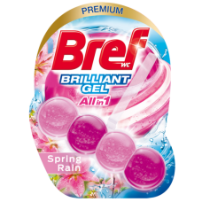 Туалетний блок Bref Premium Brilliant Gel Spring Rain 42 гр