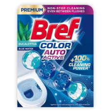 Туалетный блок для унитаза Bref Premium Color Aktiv Eucalyptus 50 гр
