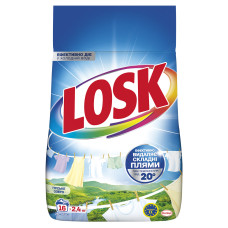 Пральний порошок Losk автомат гірське озеро 2.4 кг