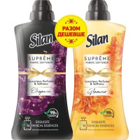 Набор ополаскиватель для белья Silan Supreme Elegance 1012 мл + Glamour 1012 мл