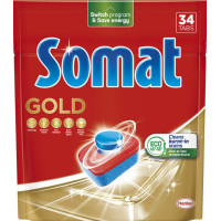 Таблетки для посудомоечной машины Somat Gold 34 шт