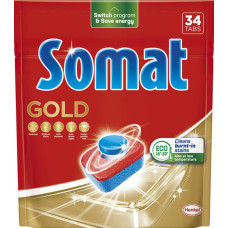 Таблетки для посудомийної машини Somat Gold 34 шт