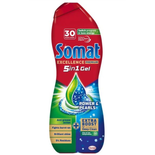Гель для посудомоечной машины Somat Excellence Premium Power Pearls Duo 540 мл