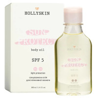 Солнцезащитное масло Hollyskin для интенсивного загара Sun Protect SPF 5 100 мл