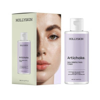 Тонер для лица Hollyskin охлаждающий для борьбы с отеками Artichoke 150 мл