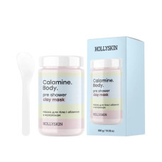 Маска Hollyskin для тела и лица Calamine Body с каламином 300 гр
