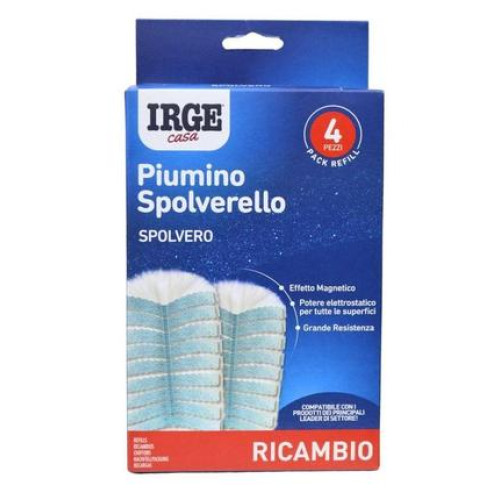 Запаски IRGE для щетки-магнит для сбора пыли 4 шт