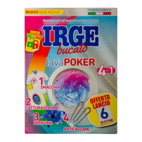 Салфетки-ловушка для стирки 4в1 IRGE 6 шт