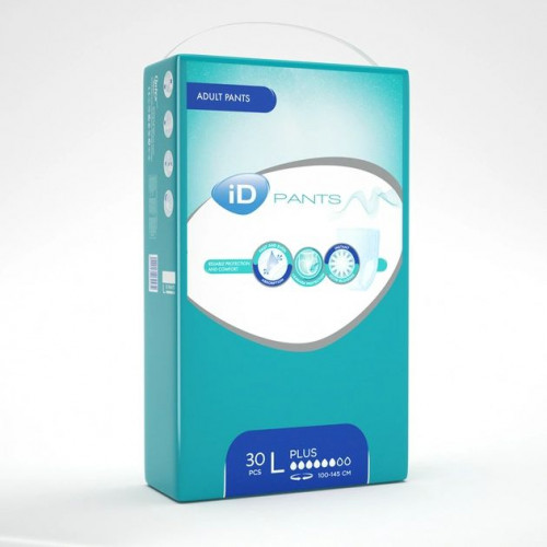 Підгузки-Труси для дорослих ID Pants Essential Extra Plus L 30 шт