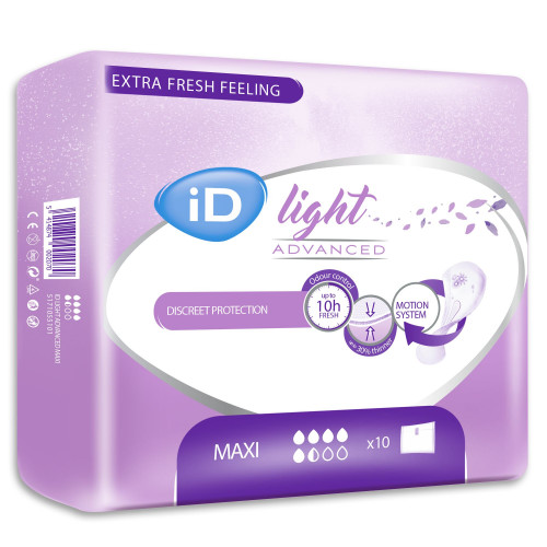Урологічні прокладки ID Light TBS Maxi N5+ 10 шт