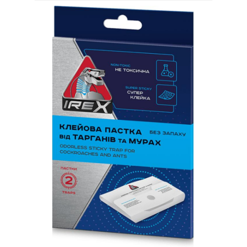 Ловушка клеевая от тараканов и муравьев IREX 2 шт