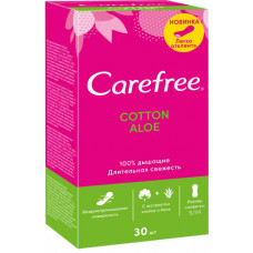 Прокладки щоденні Carefree Aloe 30 шт