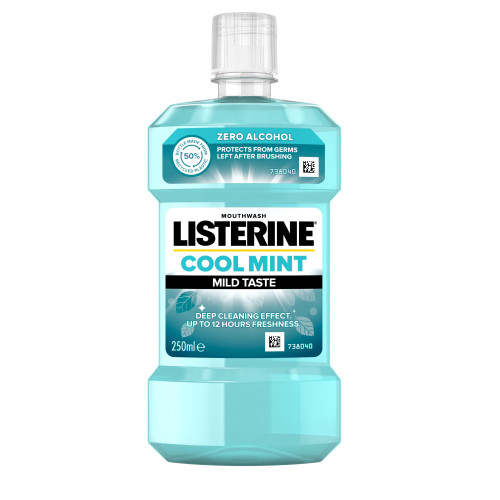Ополіскувач для ротової порожнини Listerin Cool Mint Mild Taste 250 мл
