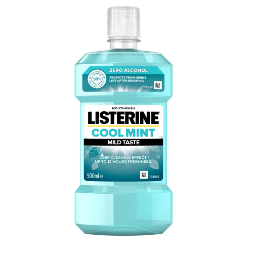 Ополіскувач для ротової порожнини Listerin Cool Mint Mild Taste 500 мл