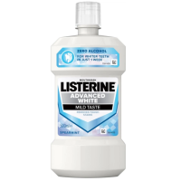 Ополіскувач для ротової порожнини Listerin Advanced Wnite Mild Taste 500 мл