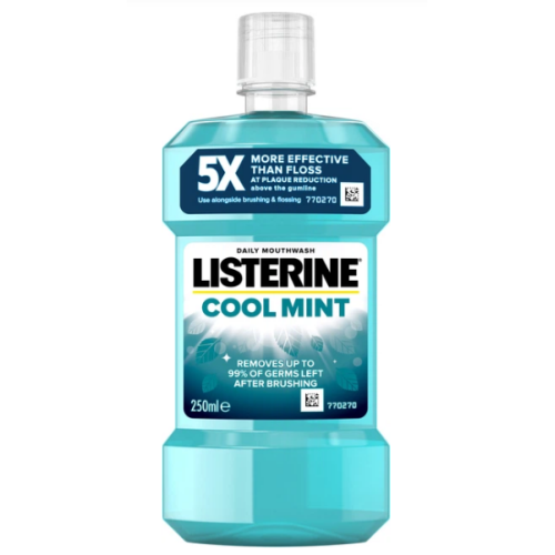 Ополіскувач для ротової порожнини Listerin Cool Mint Gum Protection 250 мл