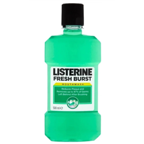 Ополіскувач для ротової порожнини Listerin Fresh Burst Mouthwash 500 мл