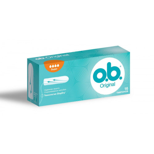 Тампоны O.b. Original super 16 шт