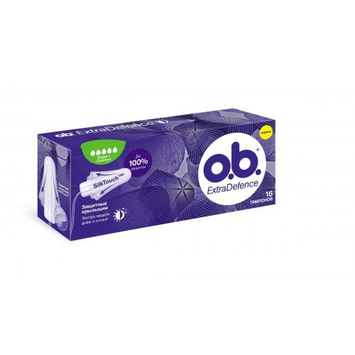 Тампони Ob ExtraDefence super+comfort 16 шт