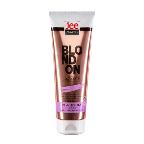 Маска-бальзам для освітленого волосся Jee Cosmetics Платинова перлина 250 мл