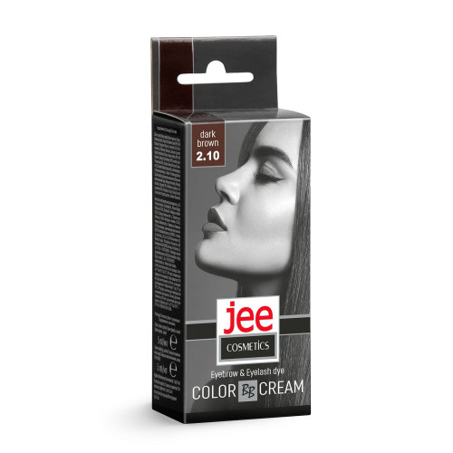 Краска для бровей и ресниц Jee Cosmetics Темно-коричневый  №2.10