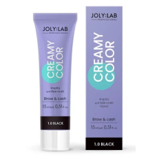 Краска Joly:Lab для бровей и ресниц черная Creamy Color 15 мл