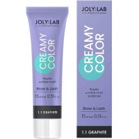 Краска Joly:Lab для бров и ресниц графитовая Creamy Color 15 мл