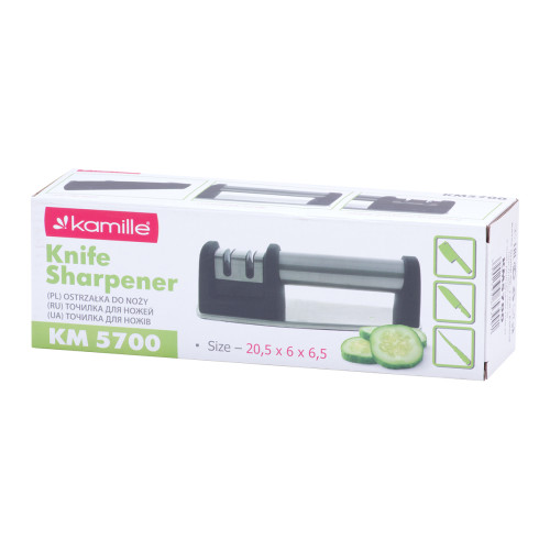 Стругачка для ножів Kamille 20.5/6/6.5 см КМ5700