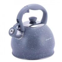 Чайник со свистком Kamille из нержавеющей стали с бакелитовой ручкой 2 л №1072GR