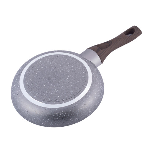 Сковорода 20 см с антипригарным покрытием Grey marble из алюминия №4112MR