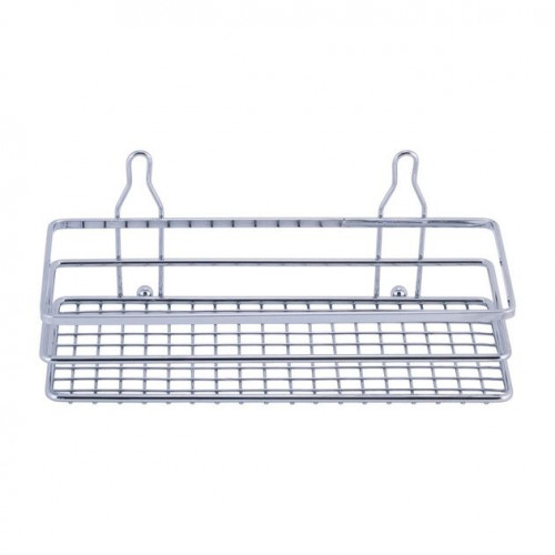 Корзина прямоугольная хромированная 25*12*9.5 см №0510