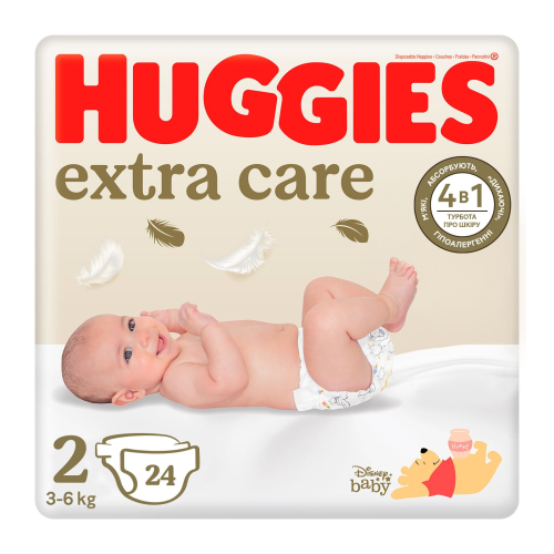 Подгузники Huggies Elite Soft №2 4-6 кг 25 шт