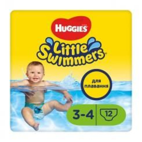 Подгузники-трусики Huggies Little Swimmers №3-4 7-15 кг 12 шт