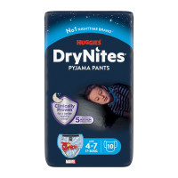 Подгузники-Трусики Huggies  DryNites  Boy 17-30 кг 10 шт