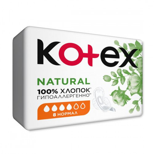 Прокладки Kotex Natural Normal 8 шт