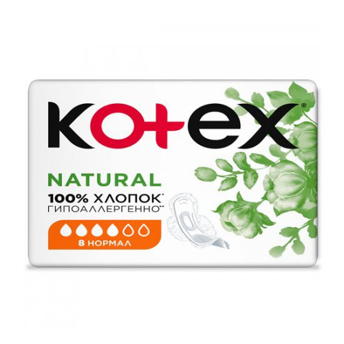 Прокладки Kotex Natural Normal 8 шт