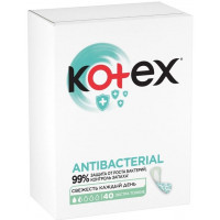 Прокладки щоденні Kotex Antibacterial Extra Thin 40 шт