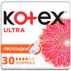 Прокладки Kotex Ultra Dry normal квадро 30 шт