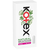 Тампони Kotex Natural super 16 шт