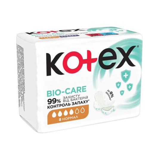 Прокладки Kotex Bio-Care Normal 8 шт