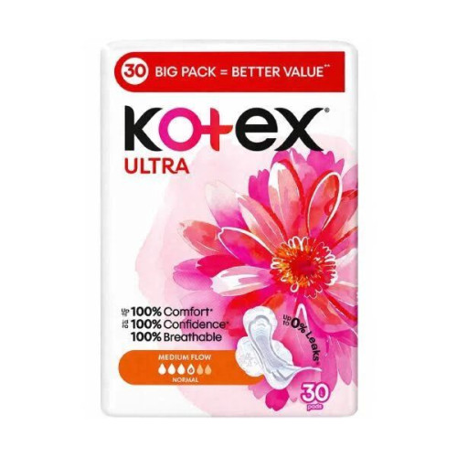 Прокладки Kotex Ultra Dry normal квадро 30 шт