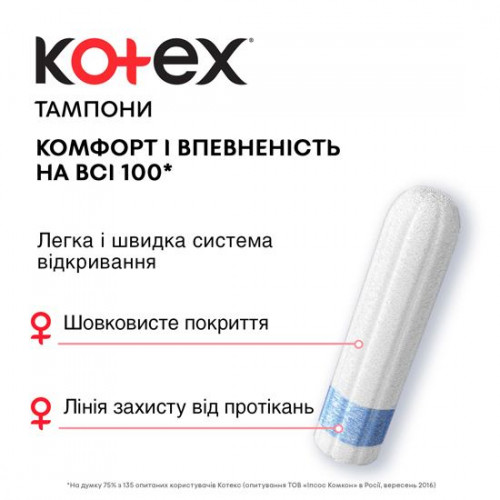 Тампони Kotex mini 16 шт