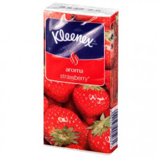 Хусточки носові Kleenex Aroma strawberry 10 шт